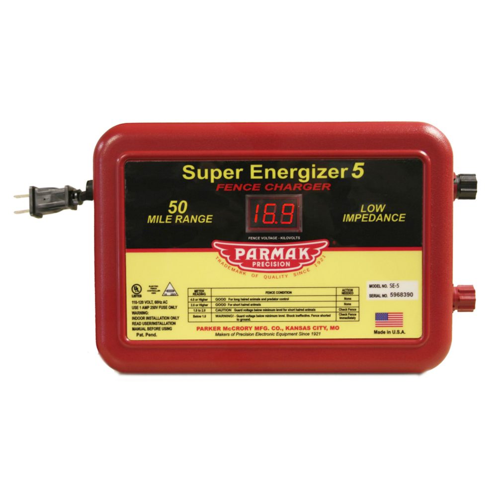 Parmak Super Energizer 5 from Margo Supplies